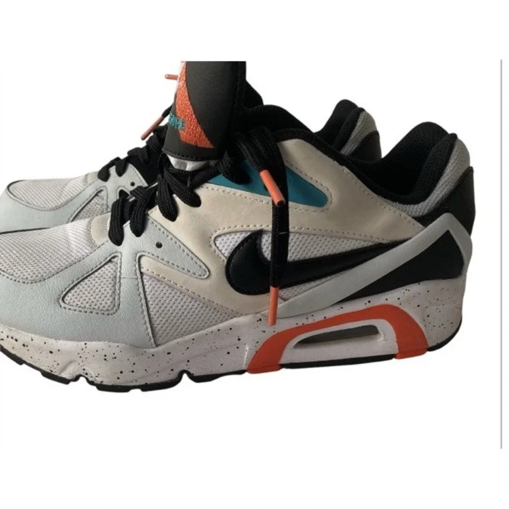 Nike Air Structure CW1646-005 GS‎ 6.5Y 6.5 Mens Orange White Teal Black Grey EUC